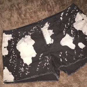 Hot topic acid wash shorts